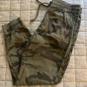 Camo Joggers from Aritzia